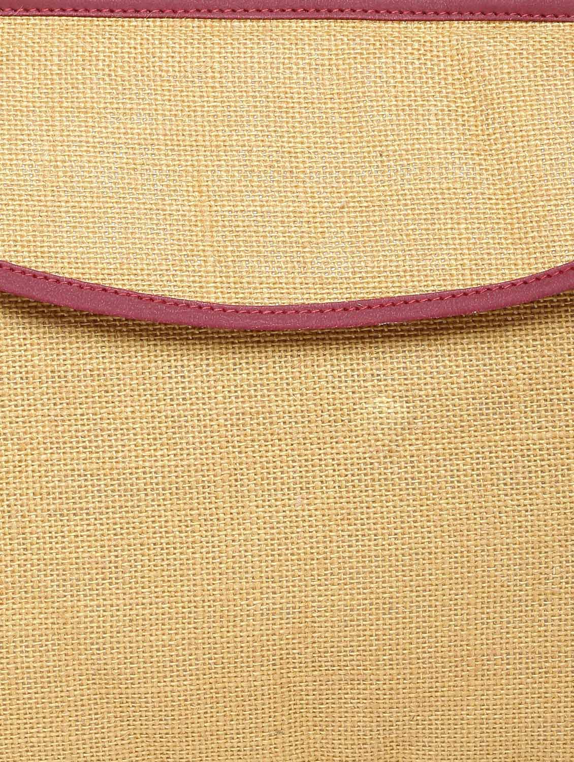 beige jute sleeve - 13330844 - Zoom Image - 4