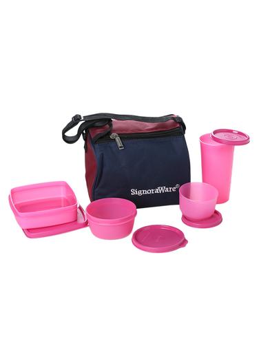 Signoraware 513 4 Containers Lunch Box 900 ml
