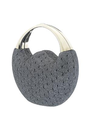 grey satin clutch - 13341787 - Standard Image - 4