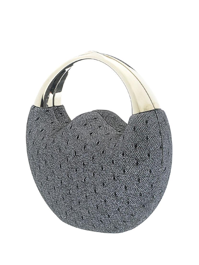 grey satin clutch - 13341787 - Zoom Image - 4