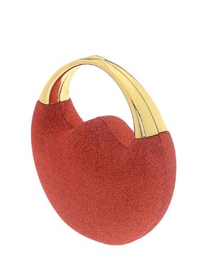 red satin clutch - 13341788 - Standard Image - 4