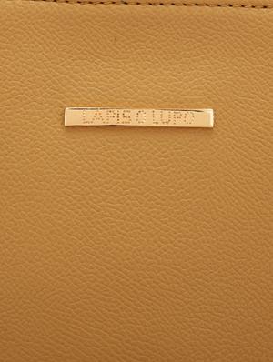 beige leatherette handbag - 13345357 - Standard Image - 4