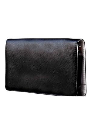 black leather wallet - 13348280 - Standard Image - 4