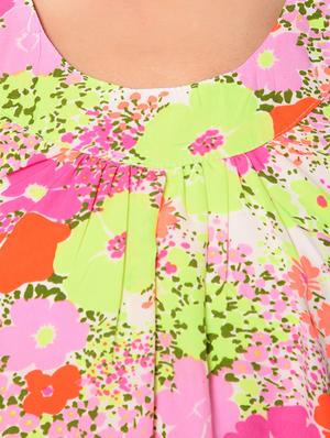 pink floral printed dress - 13357040 - Standard Image - 4