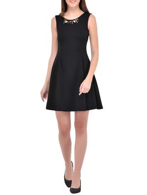 embellished a-line dress - 13358028 - Standard Image - 4