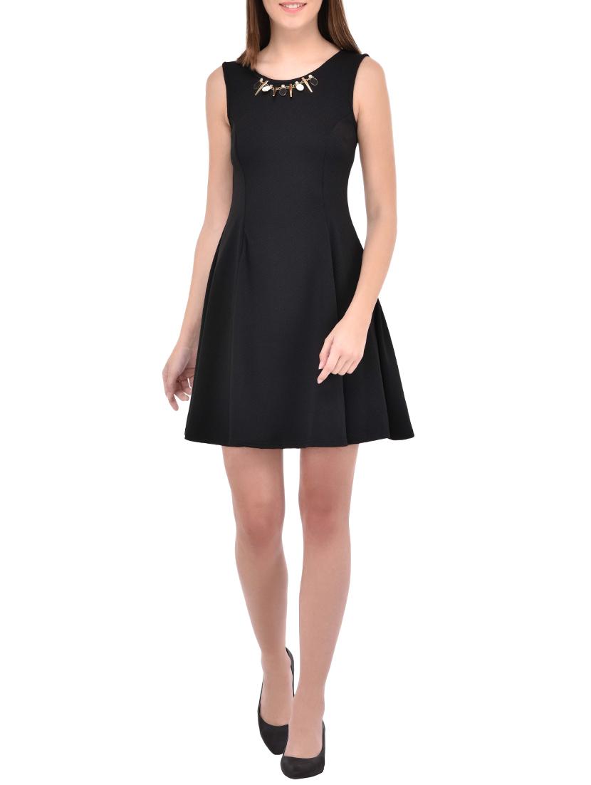 embellished a-line dress - 13358028 - Zoom Image - 4
