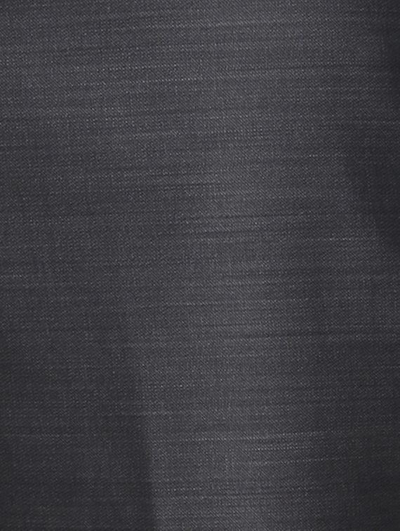 grey polyester flat front trousers formal trouser - 13367593 - Zoom Image - 4