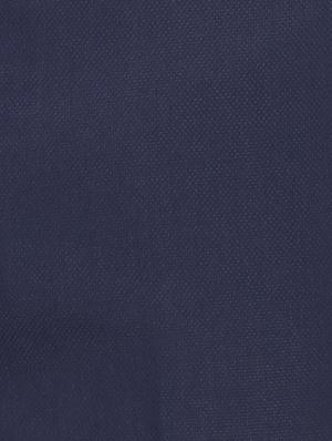 blue polyester flat front trousers formal - 13367596 - Standard Image - 4