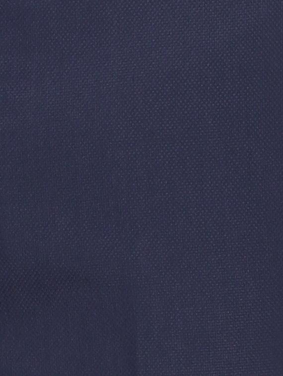 blue polyester flat front trousers formal - 13367596 - Zoom Image - 4