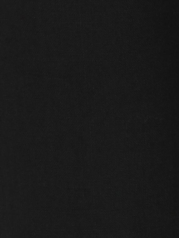 black polyester flat front trousers formal - 13367615 - Zoom Image - 4
