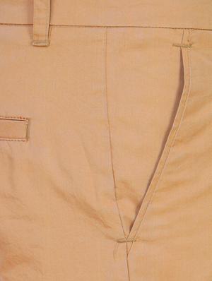 brown cotton short - 13376071 - Standard Image - 4