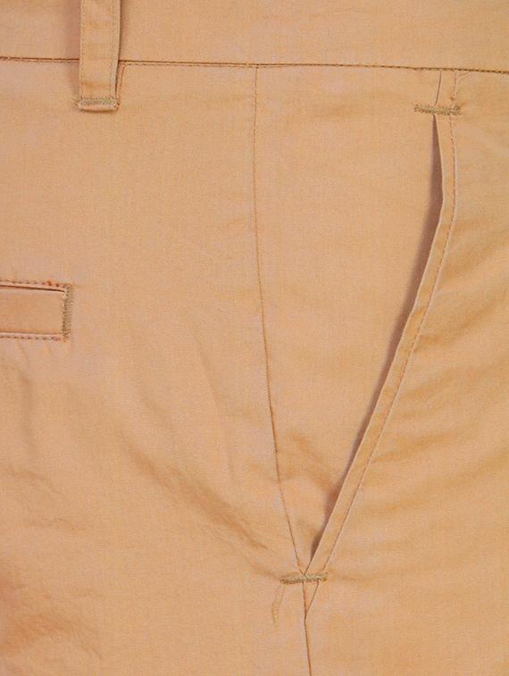 brown cotton short - 13376071 - Zoom Image - 4