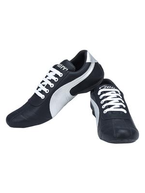 black leatherette lace up shoe - 13377324 - Standard Image - 4