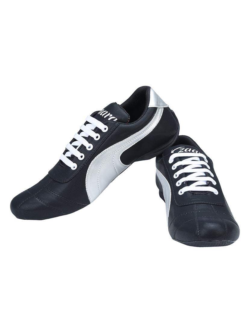 black leatherette lace up shoe - 13377324 - Zoom Image - 4