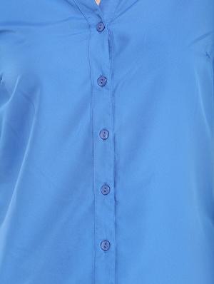 blue regular shirt - 13386423 - Standard Image - 4