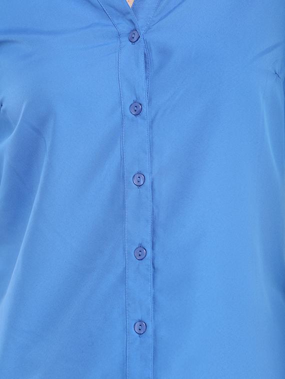 blue regular shirt - 13386423 - Zoom Image - 4