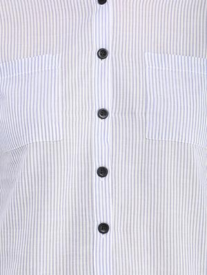 blue cotton regular shirt - 13386428 - Standard Image - 4