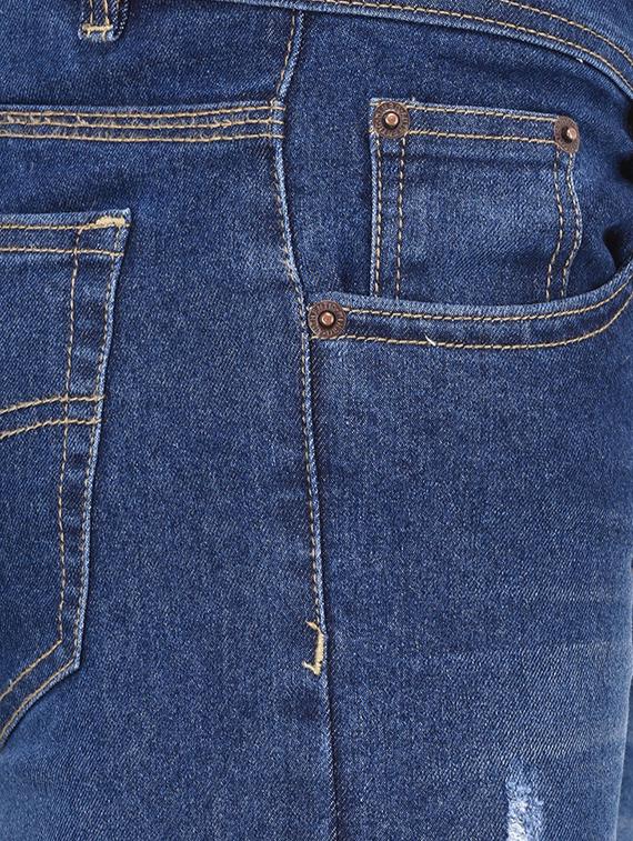 blue denim ripped jeans - 13386439 - Zoom Image - 4