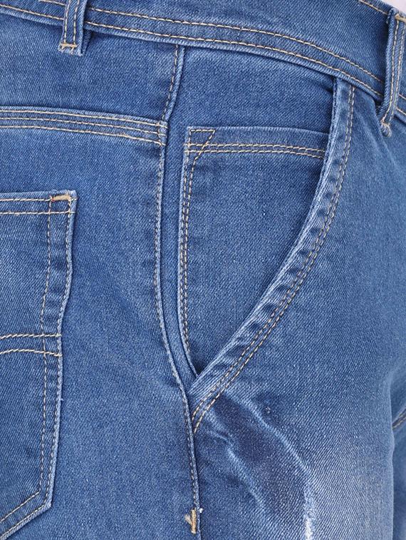 blue denim ripped jeans - 13386443 - Zoom Image - 4