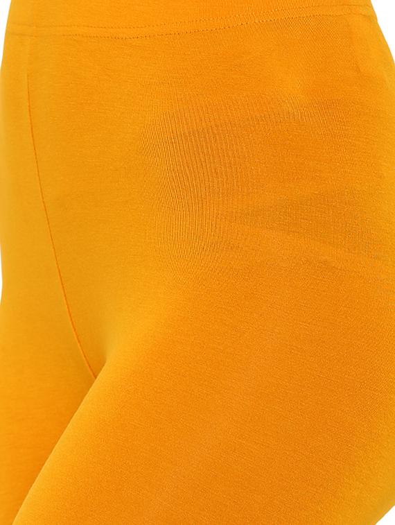 solid yellow viscose legging - 13389758 - Zoom Image - 4