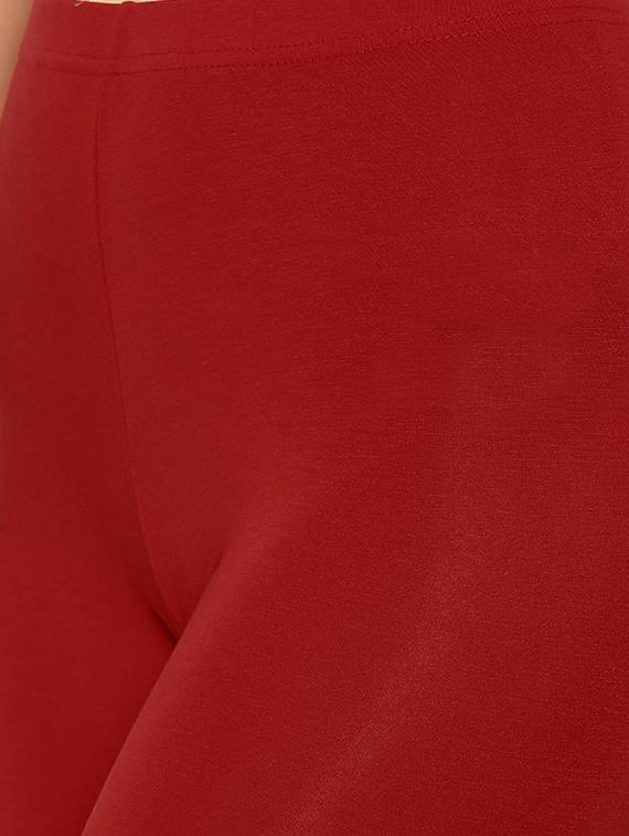 solid rusty red cotton legging - 13389767 - Zoom Image - 4