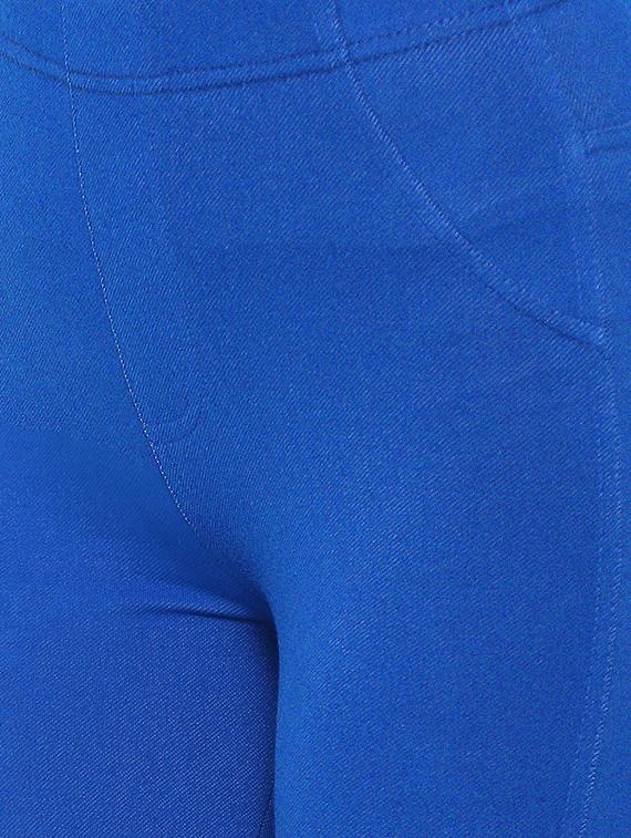 solid blue denim jegging - 13389784 - Zoom Image - 4