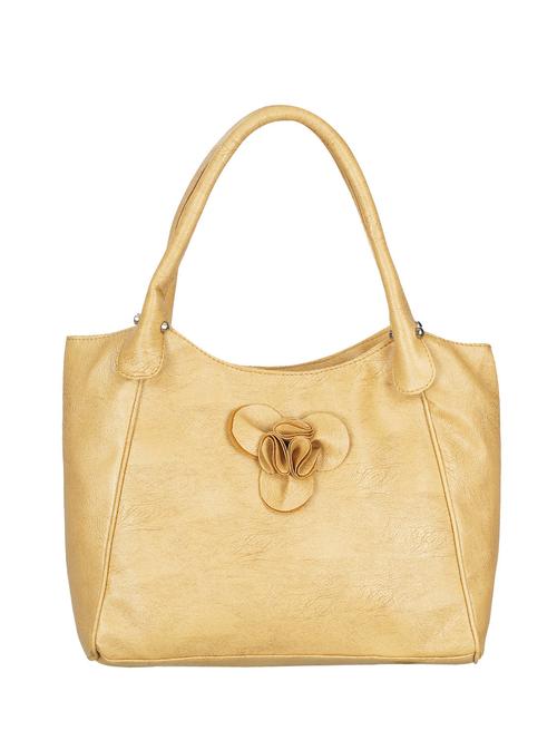 beige leatherette handbag - 13390589 - Standard Image - 1