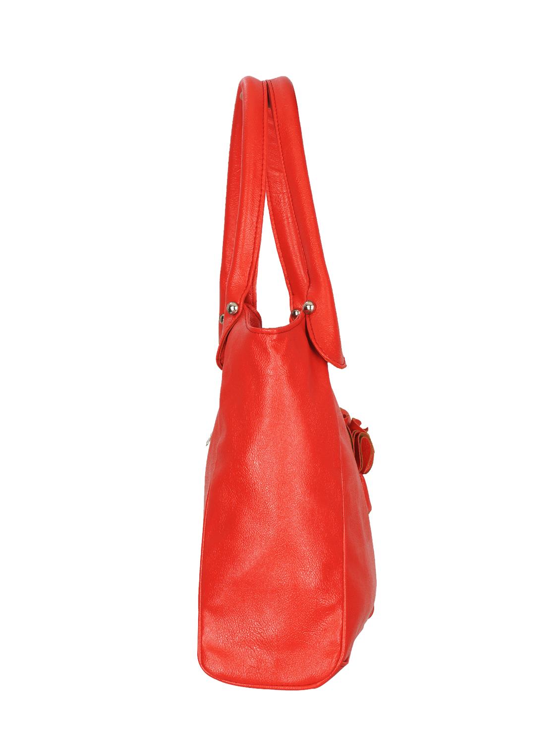 red leatherette handbag - 13390590 - Zoom Image - 4