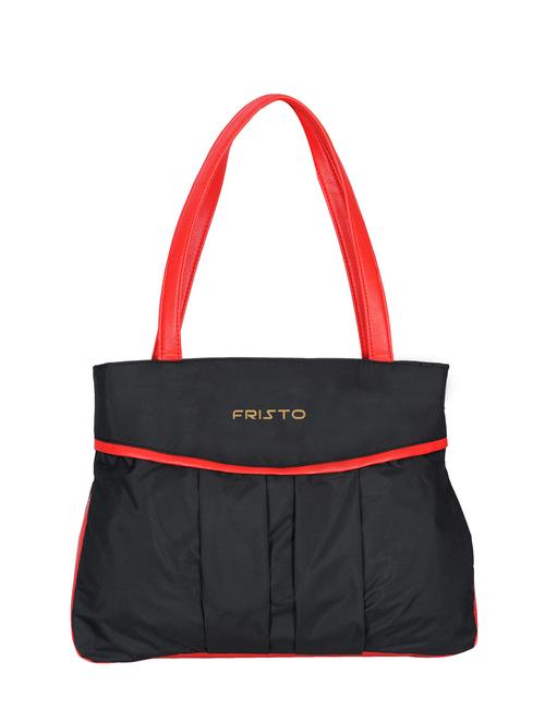 black leatherette handbag - 13394263 - Standard Image - 1