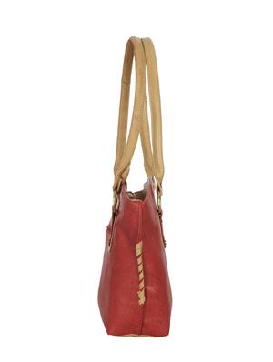 orange leatherette handbag - 13394300 - Standard Image - 4