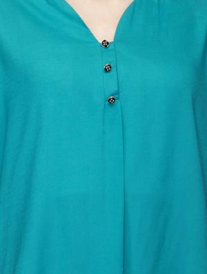 blue rayon high low top - 13399183 - Standard Image - 4