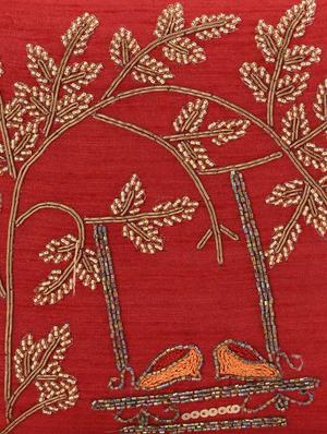red embellished box clutch - 13422664 - Standard Image - 4