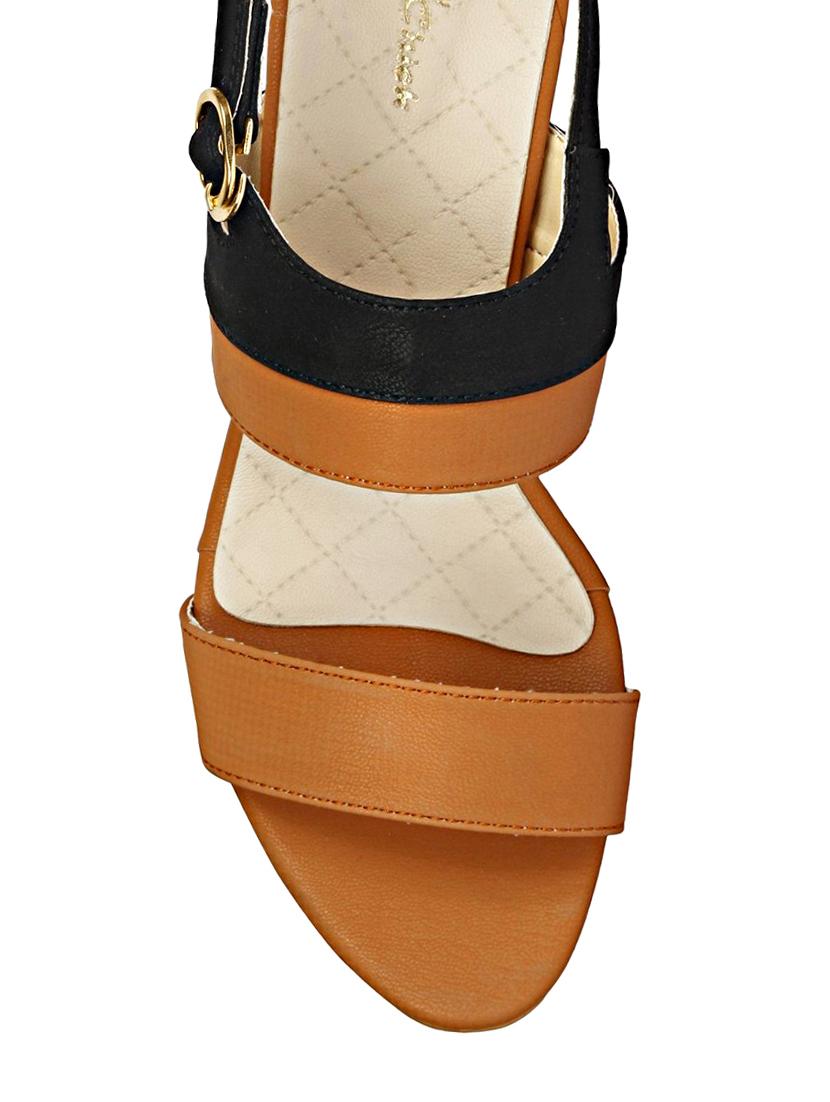 tan back strap sandal - 13426612 - Zoom Image - 4