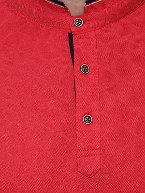 red cotton tshirt - 13432459 - Standard Image - 4