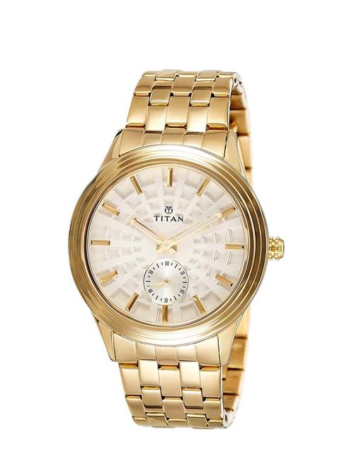 Titan Regalia Rome Dial Men's Watch-1722YM01 - 13438572 - Very Small Image - 1