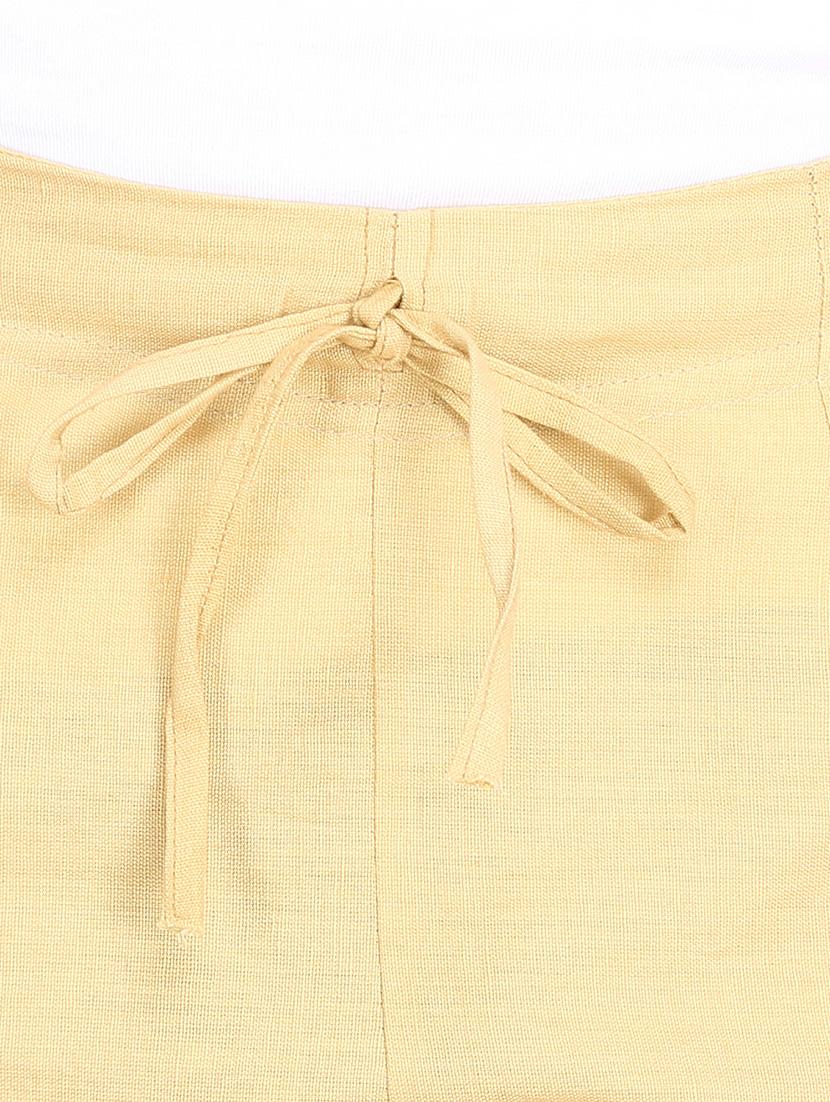 light yellow cigarette pants - 13441578 - Zoom Image - 4