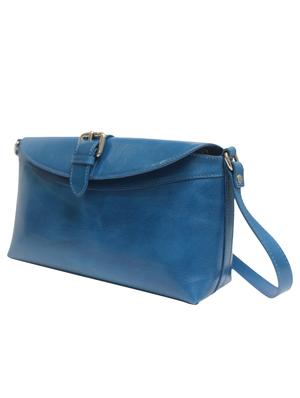 blue leather sling bag - 13446852 - Standard Image - 4