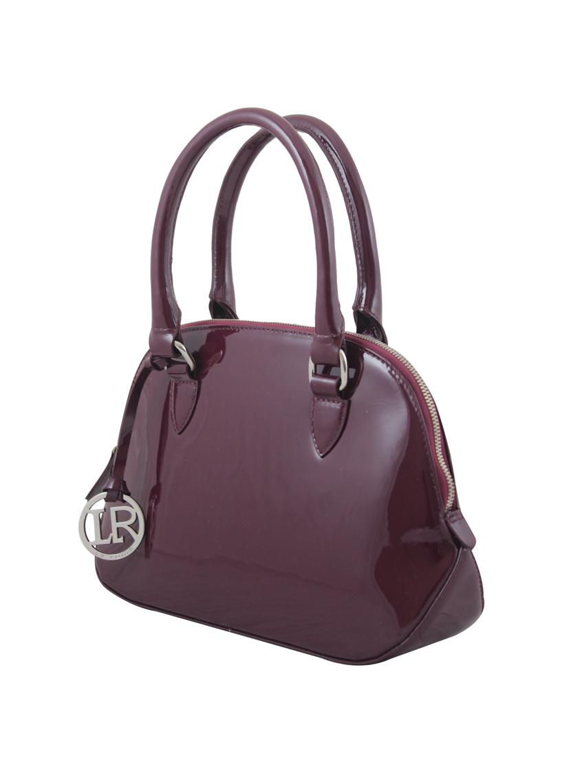 purple leather handbag - 13447717 - Zoom Image - 4