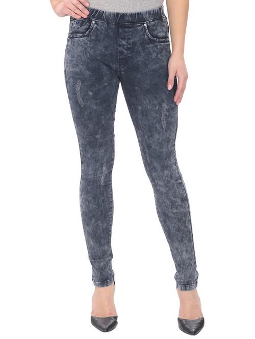 grey denim jeggings - 13453297 - Very Small Image - 1