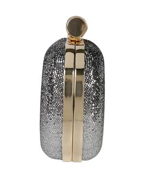 black metal clutch - 13455005 - Standard Image - 4