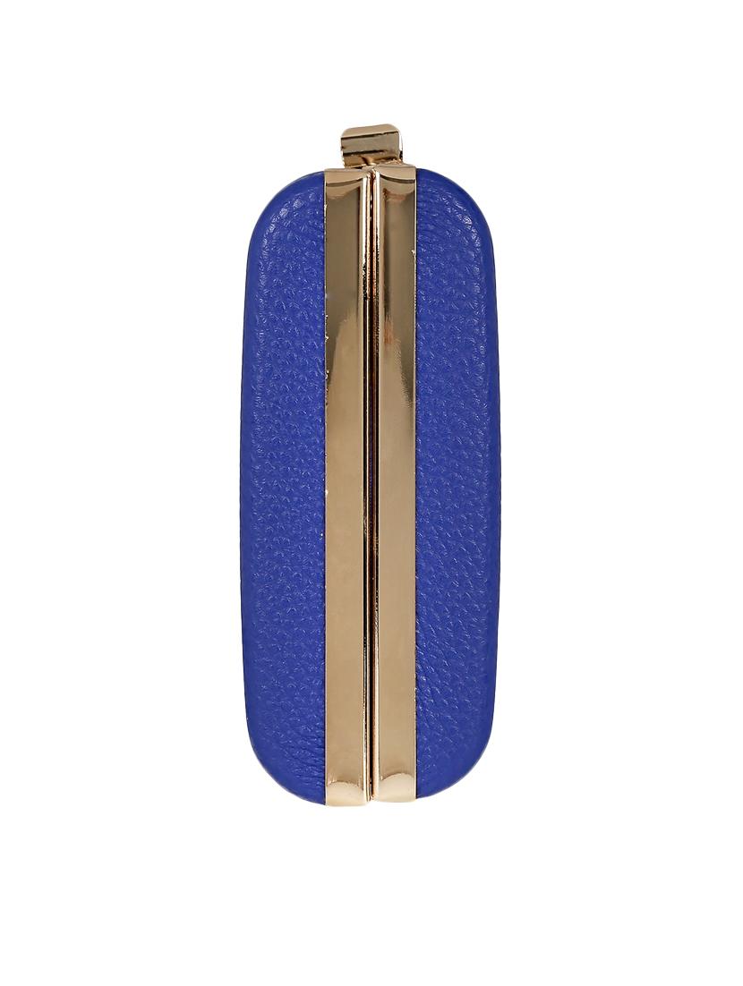 blue metal clutch - 13455013 - Zoom Image - 4