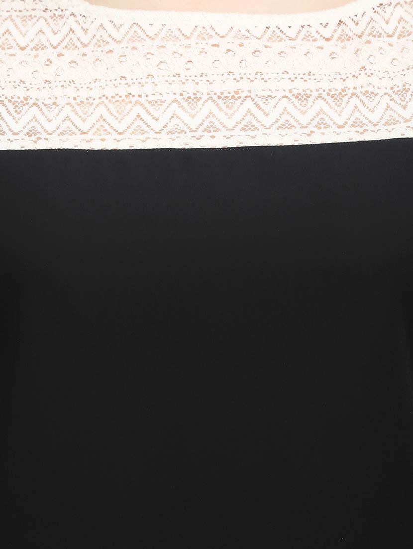lace panel solid top - 13464046 - Zoom Image - 4