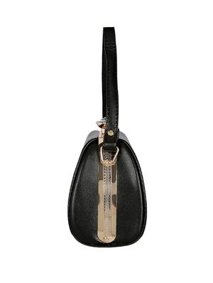black leatherette handbag - 13465892 - Standard Image - 4