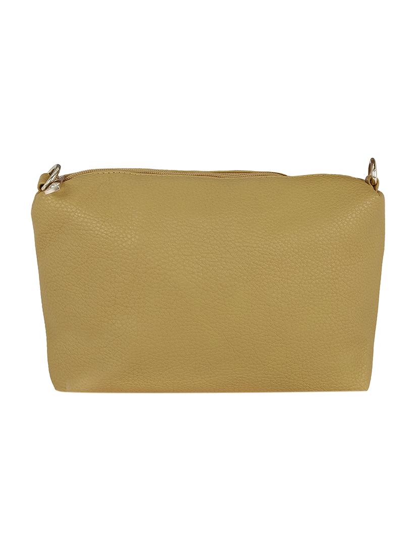 yellow leatherette handbag - 13466006 - Zoom Image - 4