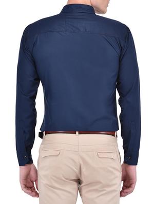 blue set of 2 cotton blend formal shirt - 13470412 - Standard Image - 4