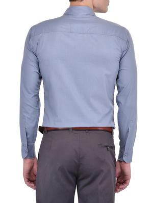 blue set of 2 cotton blend formal shirt - 13470412 - Standard Image - 7