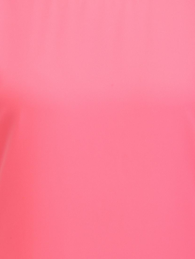 pink georgette straight kurta - 13480115 - Zoom Image - 4