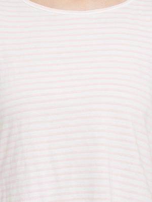 cold shoulder striped top - 13480459 - Standard Image - 4