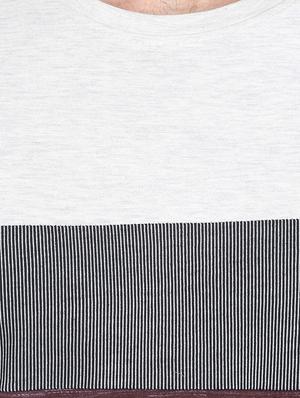 maroon cotton cut & sew t-shirt - 13482153 - Standard Image - 4