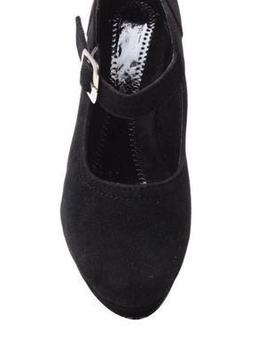 black ankle strap wedge - 13601363 - Standard Image - 4